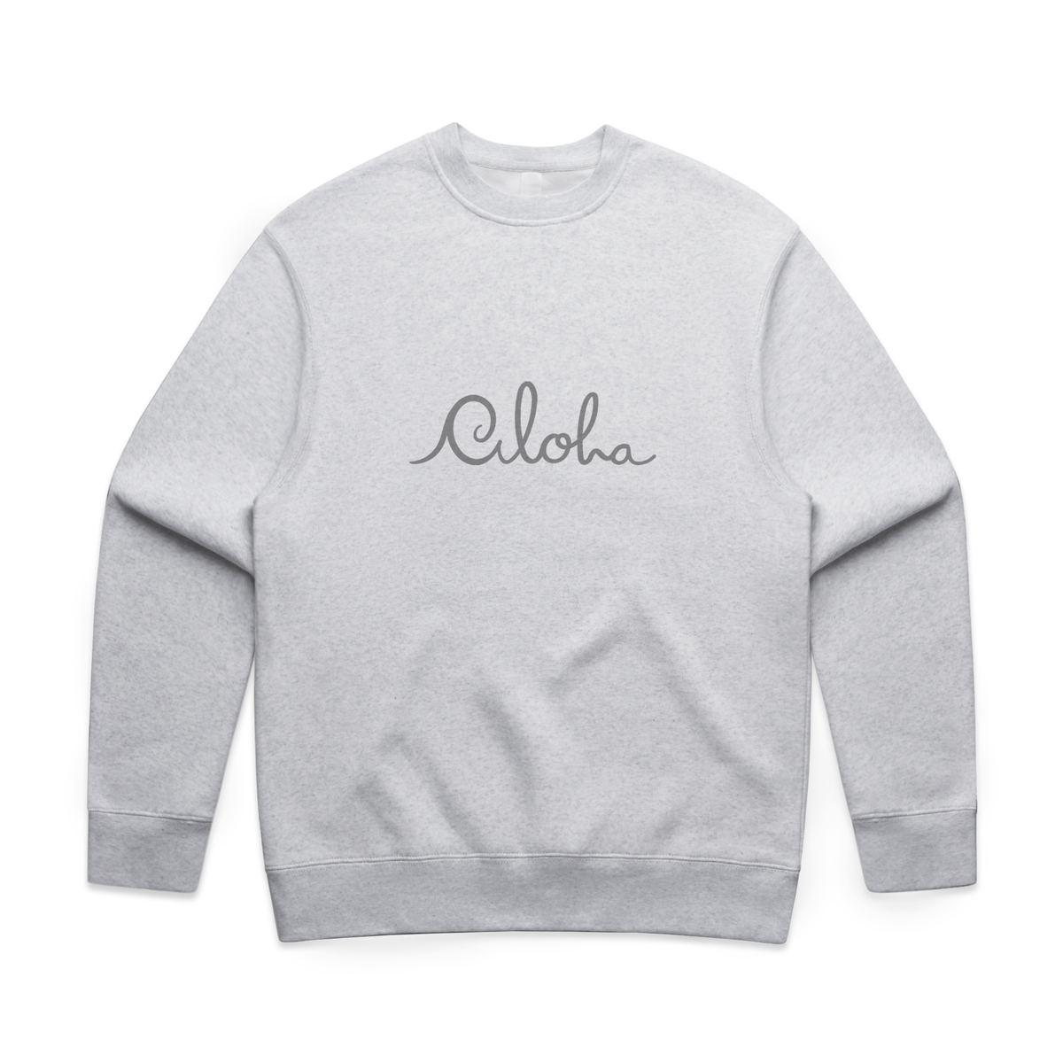 Aloha Sweater ~ White Marle – at Aloha Boutique